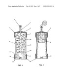 SQUEEZABLE PARTITION BOTTLE AND BAG ASSEMBLY diagram and image