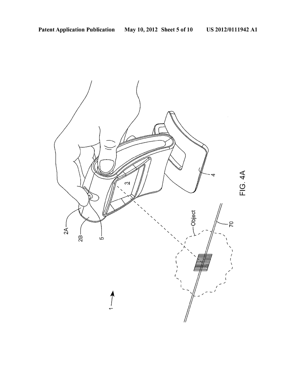 HAND-SUPPORTABLE DIGITAL-IMAGING BASED CODE SYMBOL READING SYSTEM     SUPPORTING MOTION BLUR REDUCTION USING AN ACCELEROMETER SENSOR - diagram, schematic, and image 06