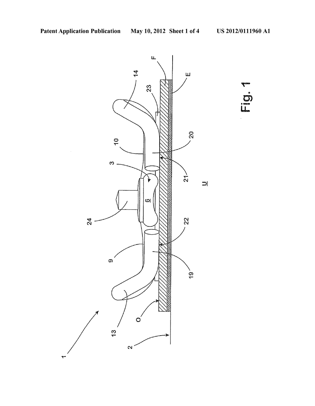 Tensioning clamp for fastening a rail and system equipped with a     tensioning clamp of this type - diagram, schematic, and image 02