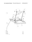 MOUNTING SYSTEM FOR AN ELECTRONIC TEACHING BOARD diagram and image