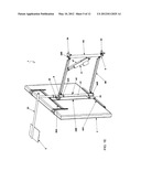 MOUNTING SYSTEM FOR AN ELECTRONIC TEACHING BOARD diagram and image