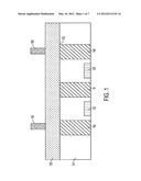 IN VIA FORMED PHASE CHANGE MEMORY CELL WITH RECESSED PILLAR HEATER diagram and image