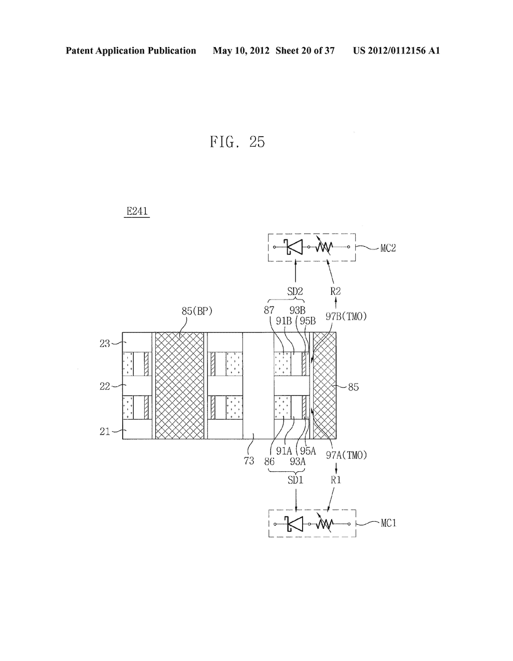 Non-Volatile Memory Devices Having Resistance Changeable Elements And     Related Systems And Methods - diagram, schematic, and image 21