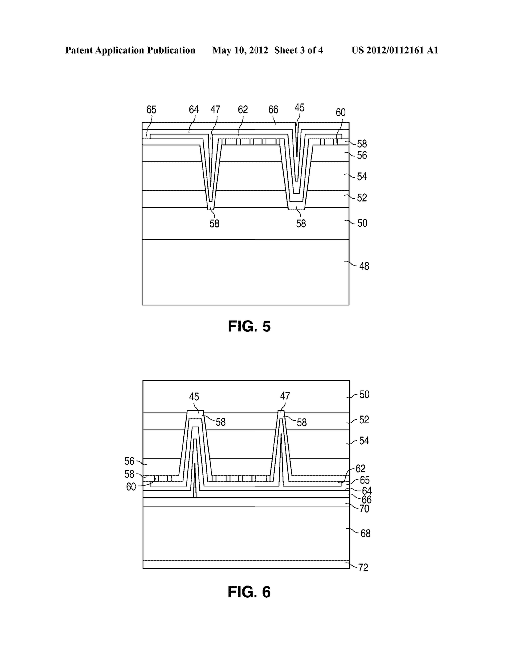 LIGHT EMITTING DEVICE WITH TRENCHES AND A TOP CONTACT - diagram, schematic, and image 04