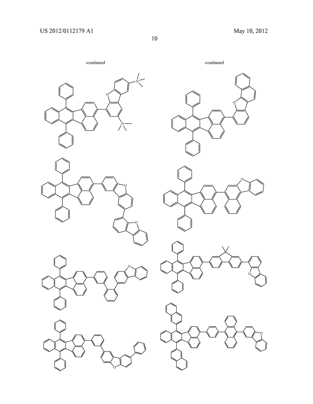 FLUORANTHENE COMPOUND AND ORGANIC ELECTROLUMINESCENCE DEVICE USING SAME - diagram, schematic, and image 11