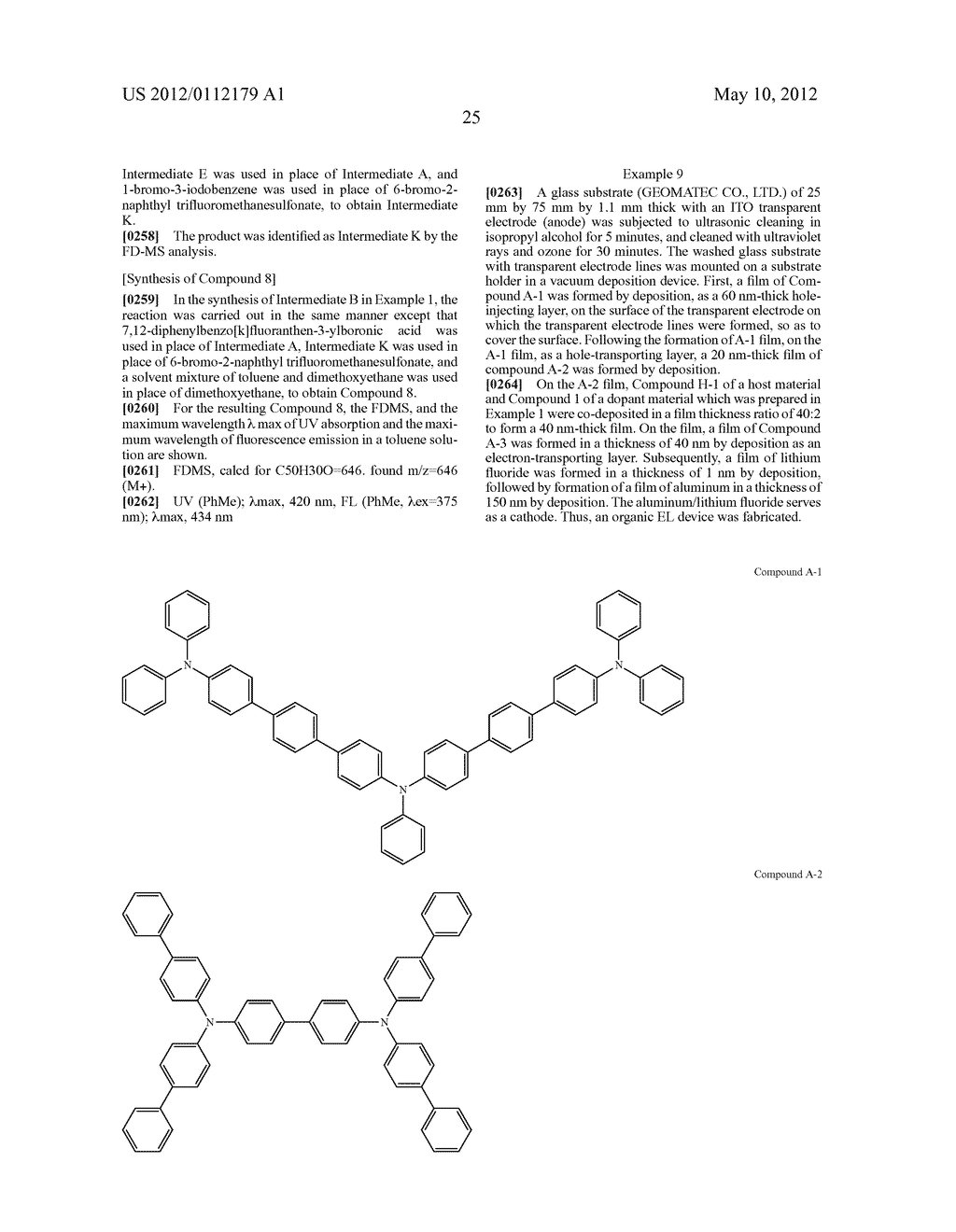 FLUORANTHENE COMPOUND AND ORGANIC ELECTROLUMINESCENCE DEVICE USING SAME - diagram, schematic, and image 26