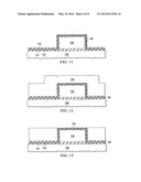 Control gate structure and method of forming a control gate structure diagram and image