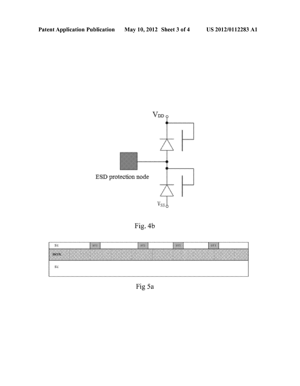 ESD PROTECTION DEVICES FOR SOI INTEGRATED CIRCUIT AND MANUFACTURING METHOD     THEREOF - diagram, schematic, and image 04