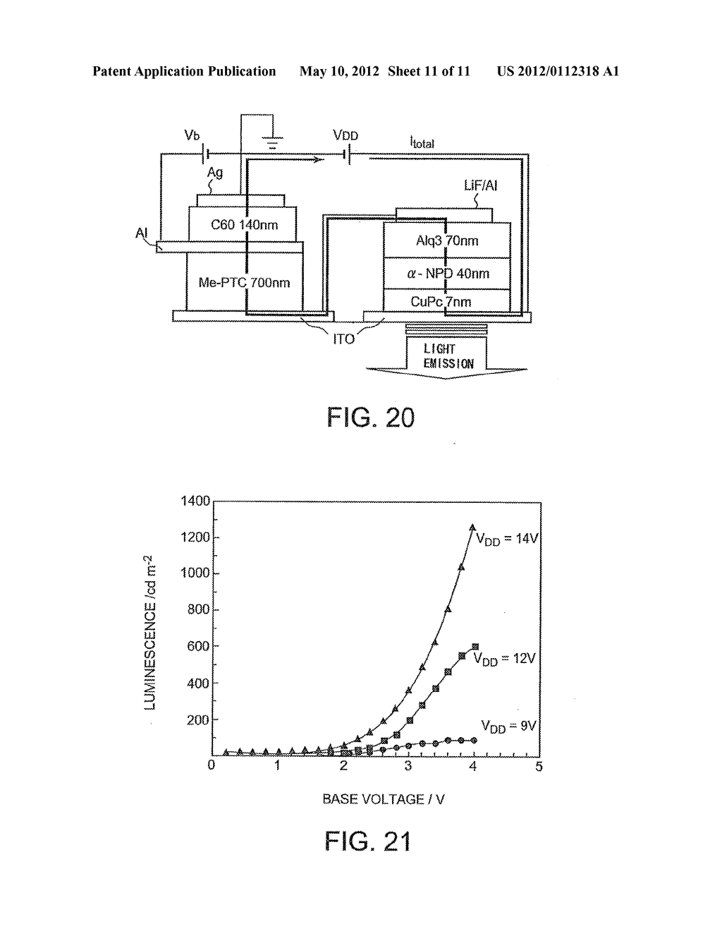 TRANSISTOR AND PROCESS OF PRODUCING THE SAME, LIGHT-EMITTING DEVICE, AND     DISPLAY - diagram, schematic, and image 12