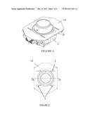 Quick release clamp arrangement diagram and image