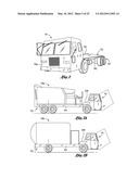 Refuse vehicle with unique cab and method of manufacture diagram and image