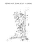 Gliding-Reclining Layflat Seating Unit with Power Actuator and Manual and     Automatic Locking Linkages diagram and image