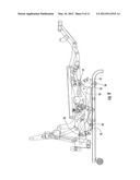 Gliding-Reclining Layflat Seating Unit with Power Actuator and Manual and     Automatic Locking Linkages diagram and image