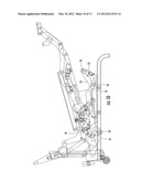 Gliding-Reclining Layflat Seating Unit with Power Actuator and Manual and     Automatic Locking Linkages diagram and image