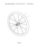 REAR HUB ASSEMBLY FOR BICYCLE diagram and image