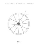 REAR HUB ASSEMBLY FOR BICYCLE diagram and image