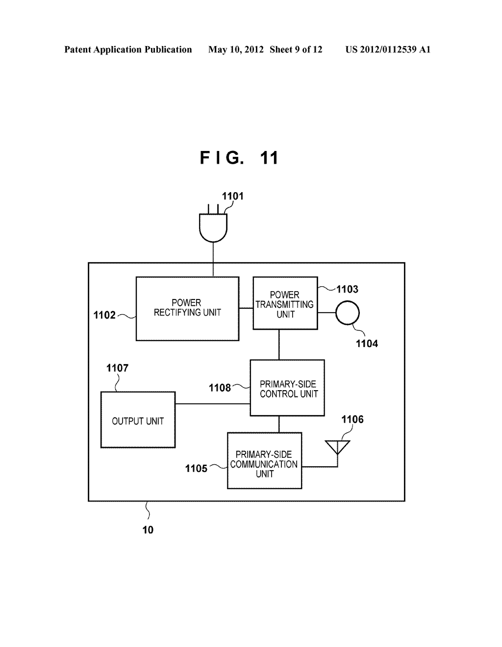 WIRELESS POWER TRANSFER SYSTEM, CONTROL METHOD OF WIRELESS POWER TRANSFER     SYSTEM, WIRELESS POWER TRANSMITTING APPARATUS, CONTROL METHOD OF WIRELESS     POWER TRANSMITTING APPARATUS, AND STORAGE MEDIUM - diagram, schematic, and image 10