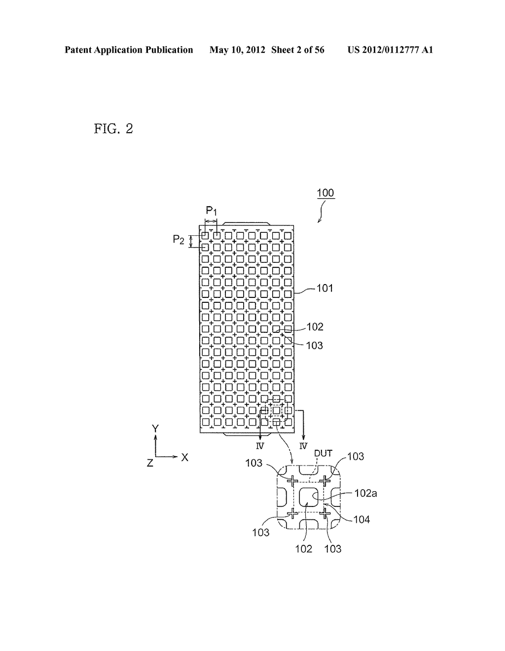 ELECTRONIC DEVICE PUSHING APPARATUS, ELECTRONIC DEVICE TEST APPARATUS, AND     INTERFACE DEVICE - diagram, schematic, and image 03