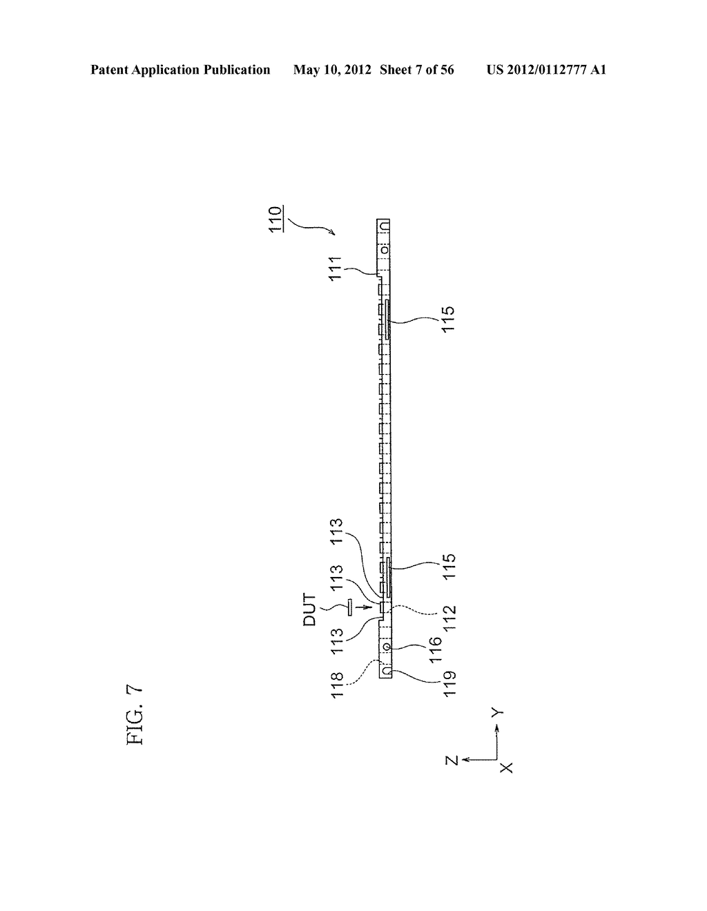ELECTRONIC DEVICE PUSHING APPARATUS, ELECTRONIC DEVICE TEST APPARATUS, AND     INTERFACE DEVICE - diagram, schematic, and image 08