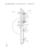 ELECTRONIC DEVICE PUSHING APPARATUS, ELECTRONIC DEVICE TEST APPARATUS, AND     INTERFACE DEVICE diagram and image