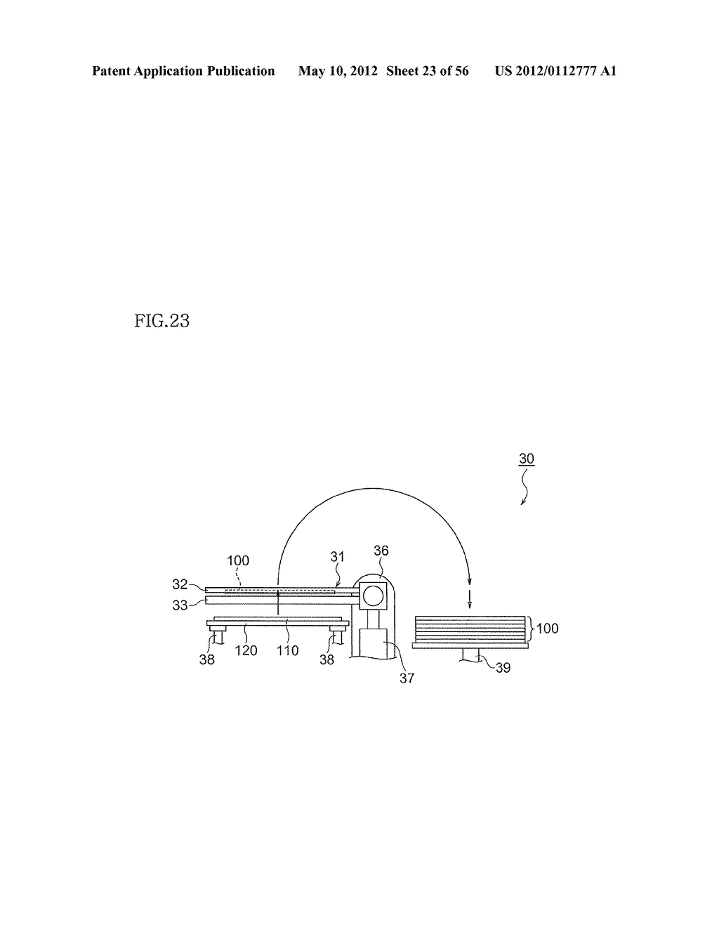 ELECTRONIC DEVICE PUSHING APPARATUS, ELECTRONIC DEVICE TEST APPARATUS, AND     INTERFACE DEVICE - diagram, schematic, and image 24