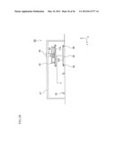 ELECTRONIC DEVICE PUSHING APPARATUS, ELECTRONIC DEVICE TEST APPARATUS, AND     INTERFACE DEVICE diagram and image