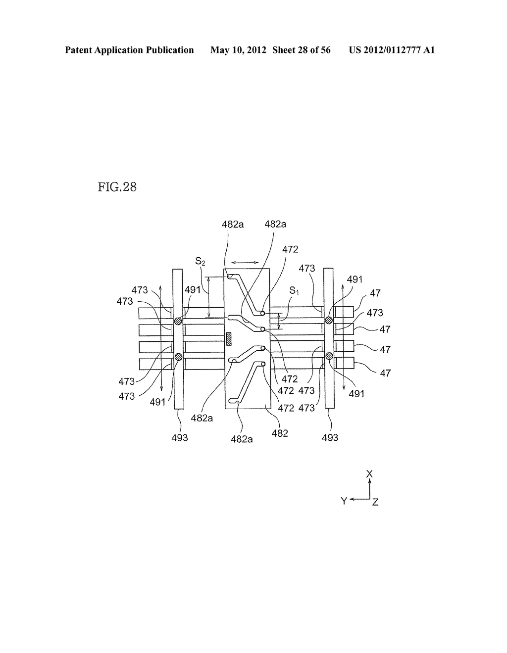 ELECTRONIC DEVICE PUSHING APPARATUS, ELECTRONIC DEVICE TEST APPARATUS, AND     INTERFACE DEVICE - diagram, schematic, and image 29