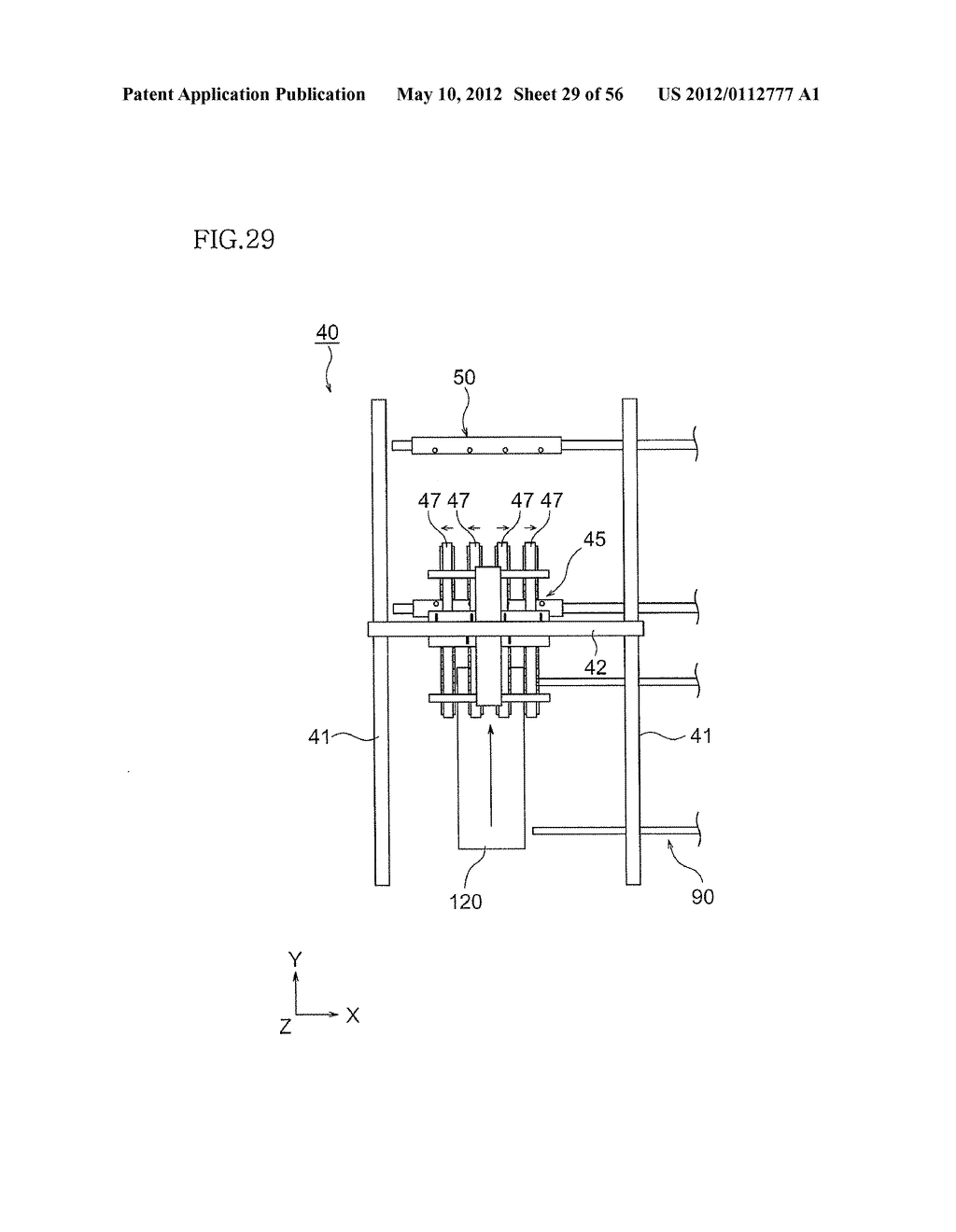 ELECTRONIC DEVICE PUSHING APPARATUS, ELECTRONIC DEVICE TEST APPARATUS, AND     INTERFACE DEVICE - diagram, schematic, and image 30