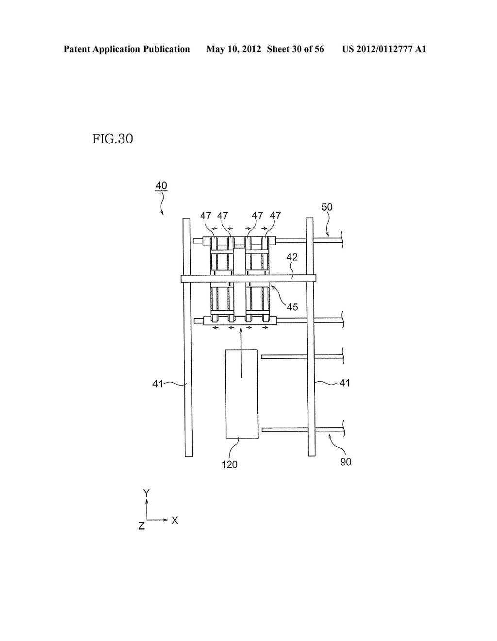 ELECTRONIC DEVICE PUSHING APPARATUS, ELECTRONIC DEVICE TEST APPARATUS, AND     INTERFACE DEVICE - diagram, schematic, and image 31