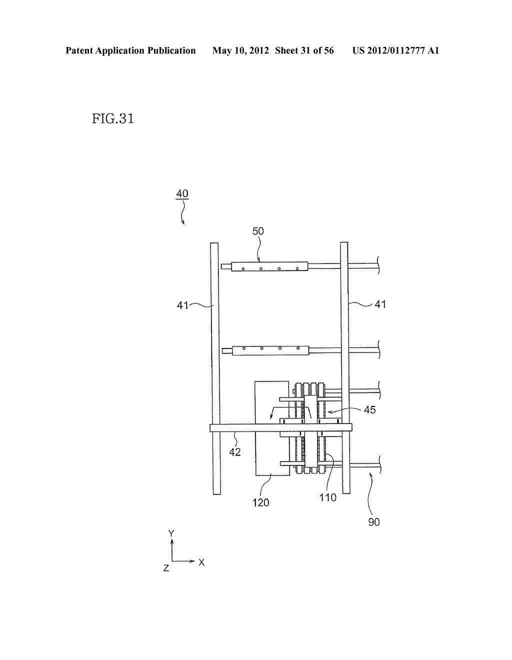 ELECTRONIC DEVICE PUSHING APPARATUS, ELECTRONIC DEVICE TEST APPARATUS, AND     INTERFACE DEVICE - diagram, schematic, and image 32