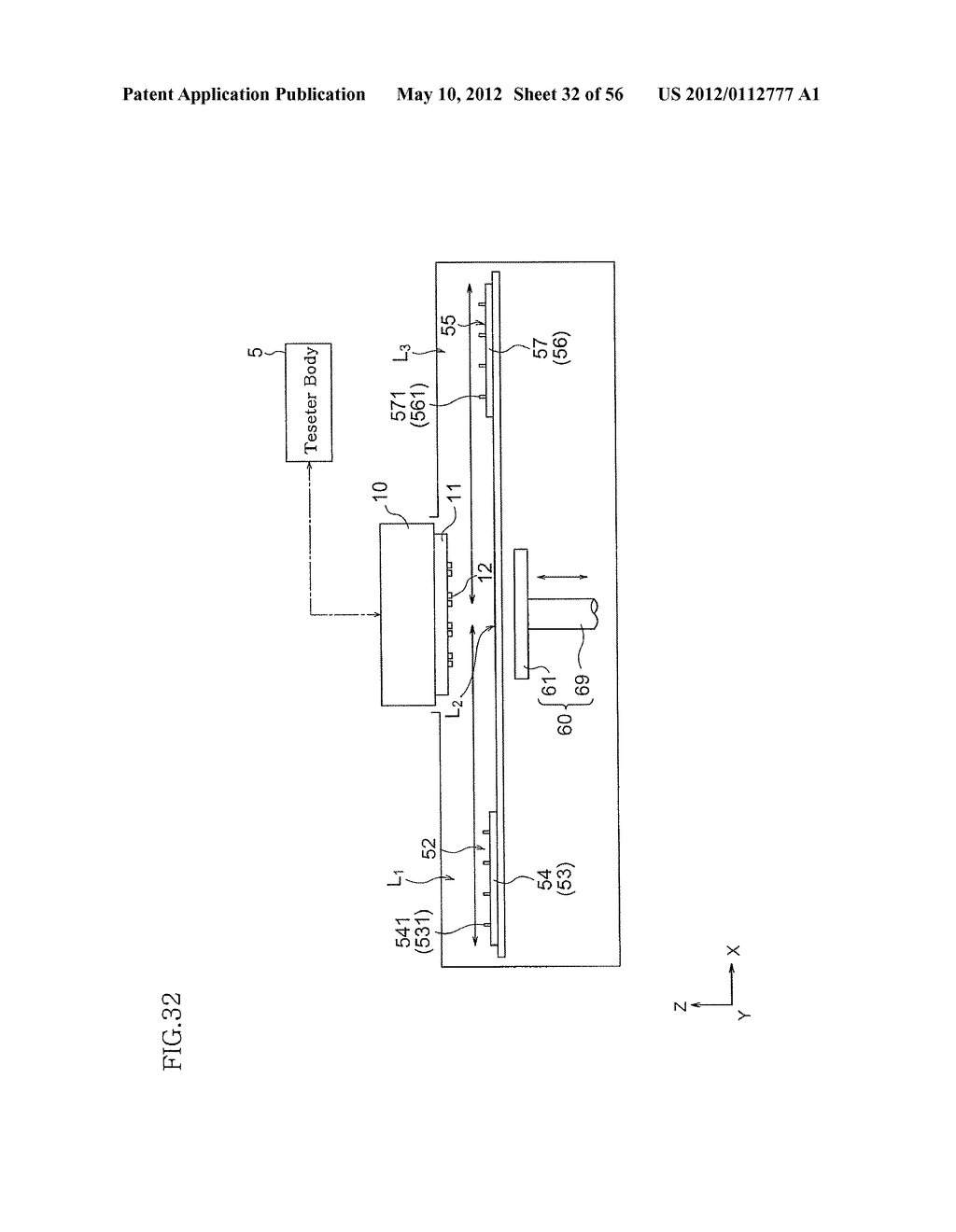 ELECTRONIC DEVICE PUSHING APPARATUS, ELECTRONIC DEVICE TEST APPARATUS, AND     INTERFACE DEVICE - diagram, schematic, and image 33