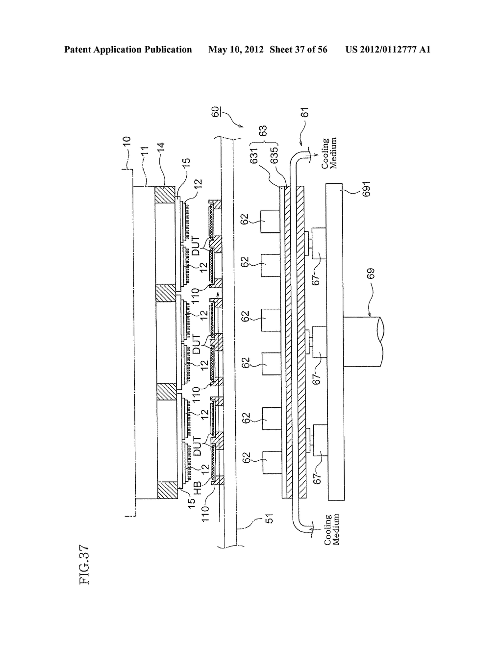 ELECTRONIC DEVICE PUSHING APPARATUS, ELECTRONIC DEVICE TEST APPARATUS, AND     INTERFACE DEVICE - diagram, schematic, and image 38