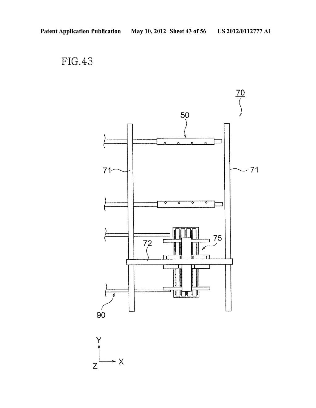 ELECTRONIC DEVICE PUSHING APPARATUS, ELECTRONIC DEVICE TEST APPARATUS, AND     INTERFACE DEVICE - diagram, schematic, and image 44