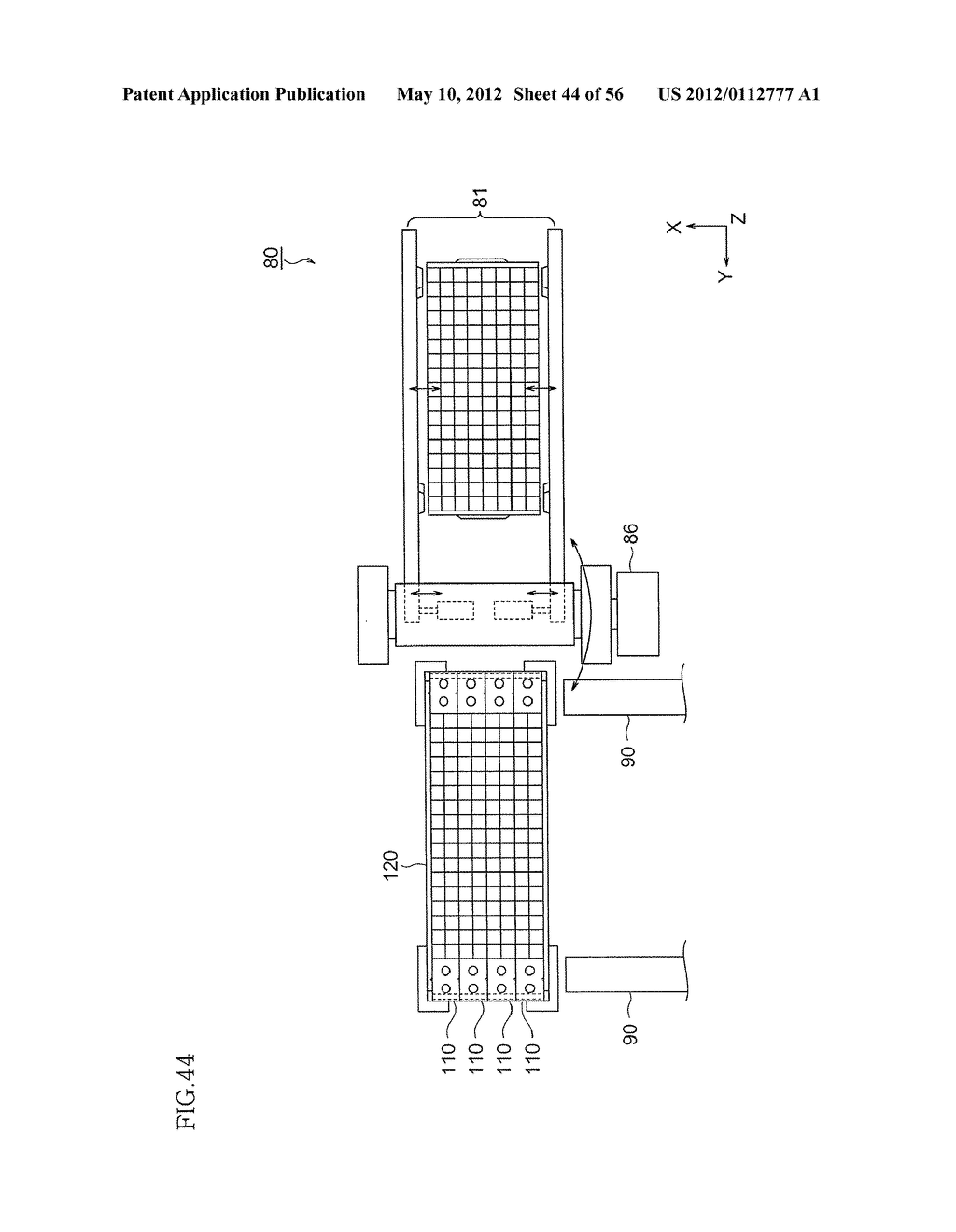 ELECTRONIC DEVICE PUSHING APPARATUS, ELECTRONIC DEVICE TEST APPARATUS, AND     INTERFACE DEVICE - diagram, schematic, and image 45