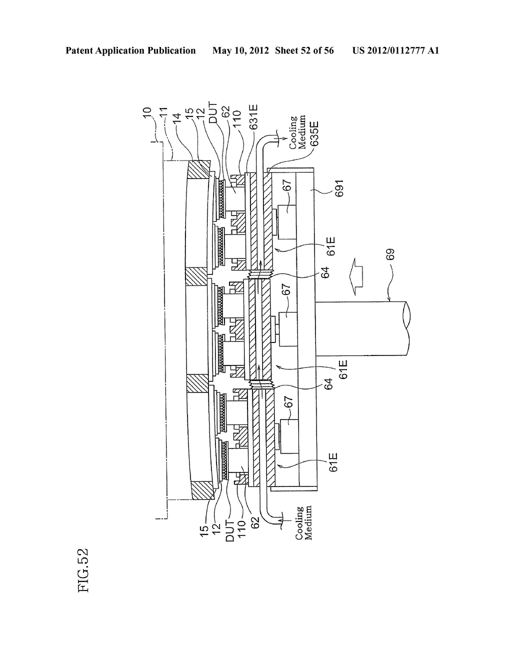 ELECTRONIC DEVICE PUSHING APPARATUS, ELECTRONIC DEVICE TEST APPARATUS, AND     INTERFACE DEVICE - diagram, schematic, and image 53