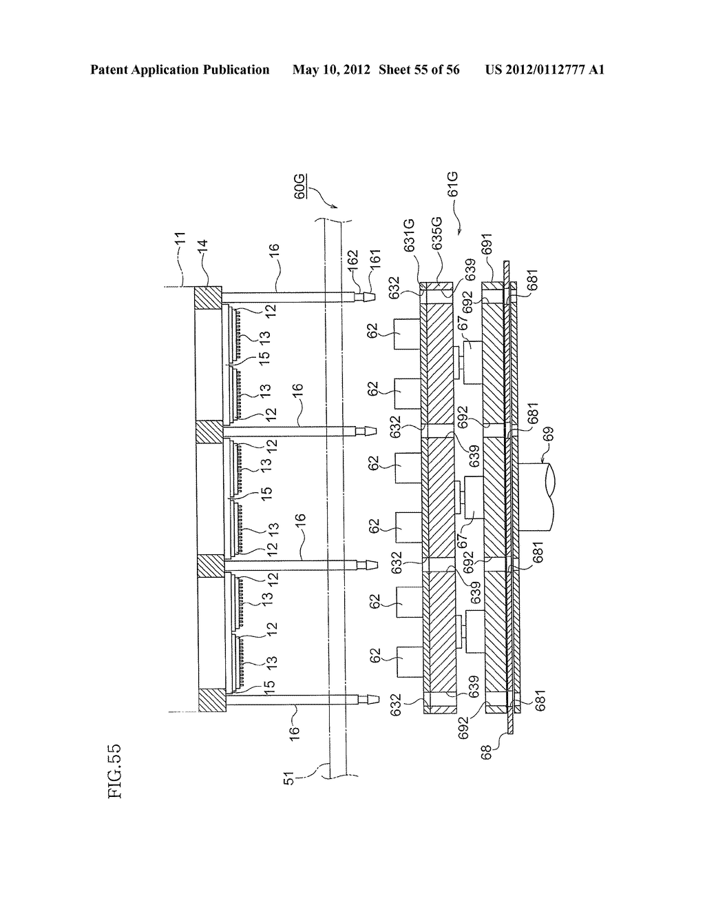 ELECTRONIC DEVICE PUSHING APPARATUS, ELECTRONIC DEVICE TEST APPARATUS, AND     INTERFACE DEVICE - diagram, schematic, and image 56