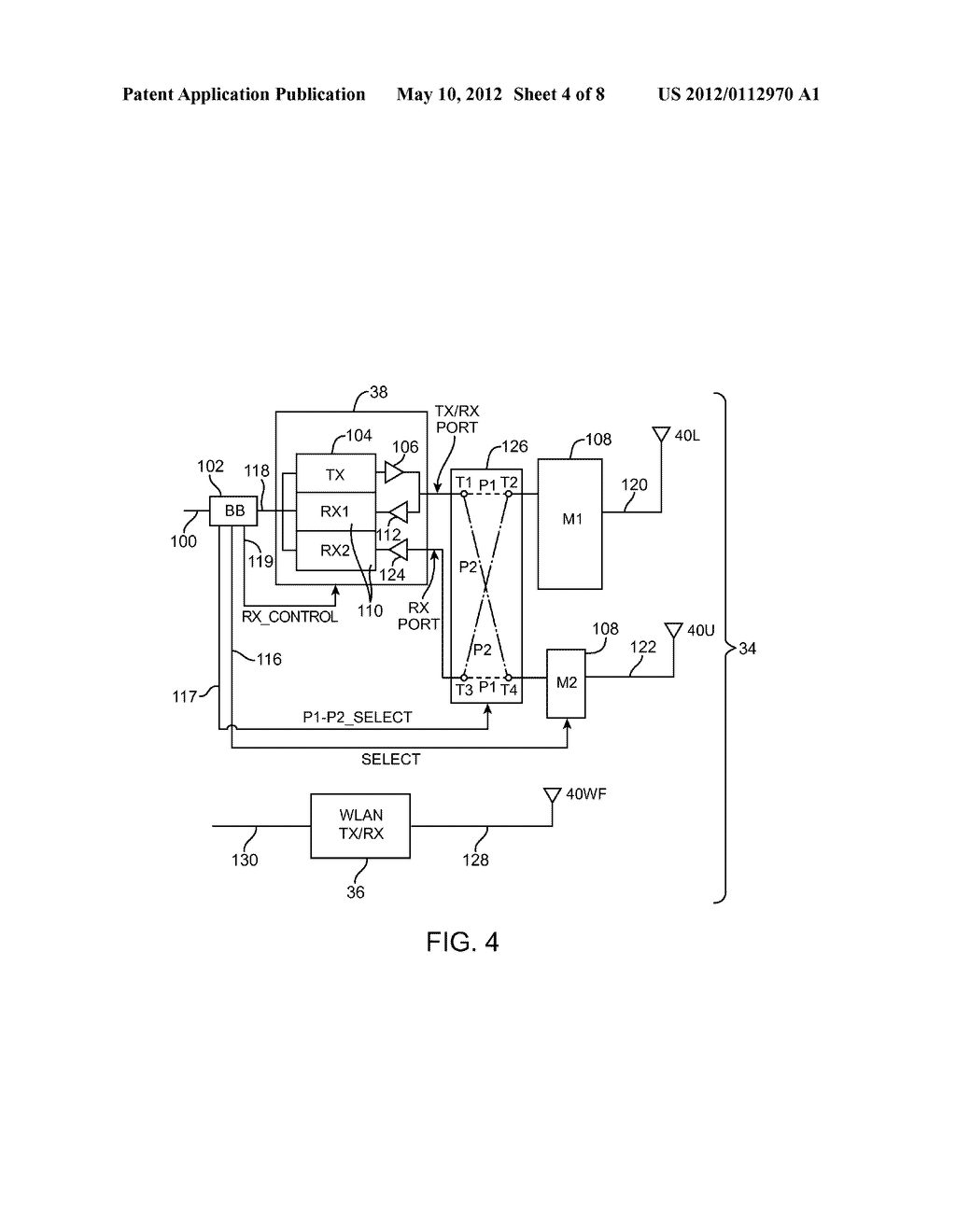 ANTENNA SYSTEM WITH ANTENNA SWAPPING AND ANTENNA TUNING - diagram, schematic, and image 05