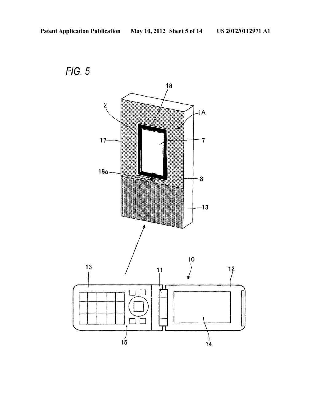 ANTENNA UNIT AND PORTABLE WIRELESS DEVICE EQUIPPED WITH THE SAME - diagram, schematic, and image 06