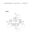 MOBILE COMMUNICATION TERMINAL AND METHOD OF SELECTING MENU AND ITEM diagram and image