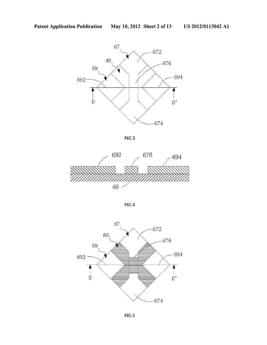 Capacitive Touch Panel And Method for Producing The Same - diagram, schematic, and image 03