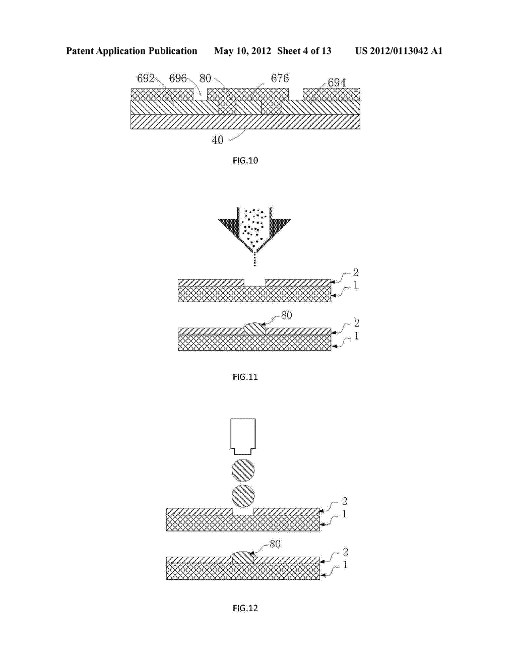 Capacitive Touch Panel And Method for Producing The Same - diagram, schematic, and image 05