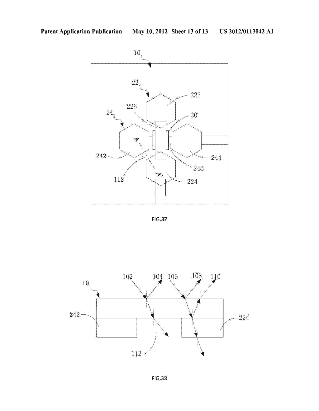 Capacitive Touch Panel And Method for Producing The Same - diagram, schematic, and image 14