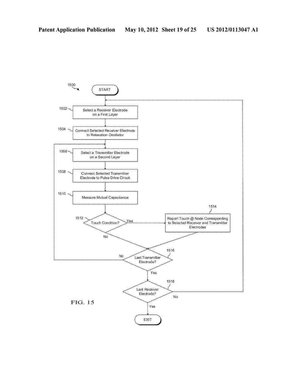 CAPACITIVE TOUCH SYSTEM USING BOTH SELF AND MUTUAL CAPACITANCE - diagram, schematic, and image 20