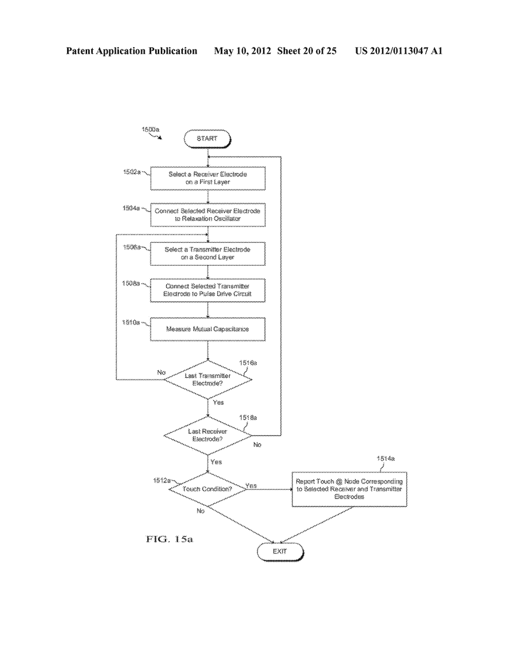 CAPACITIVE TOUCH SYSTEM USING BOTH SELF AND MUTUAL CAPACITANCE - diagram, schematic, and image 21