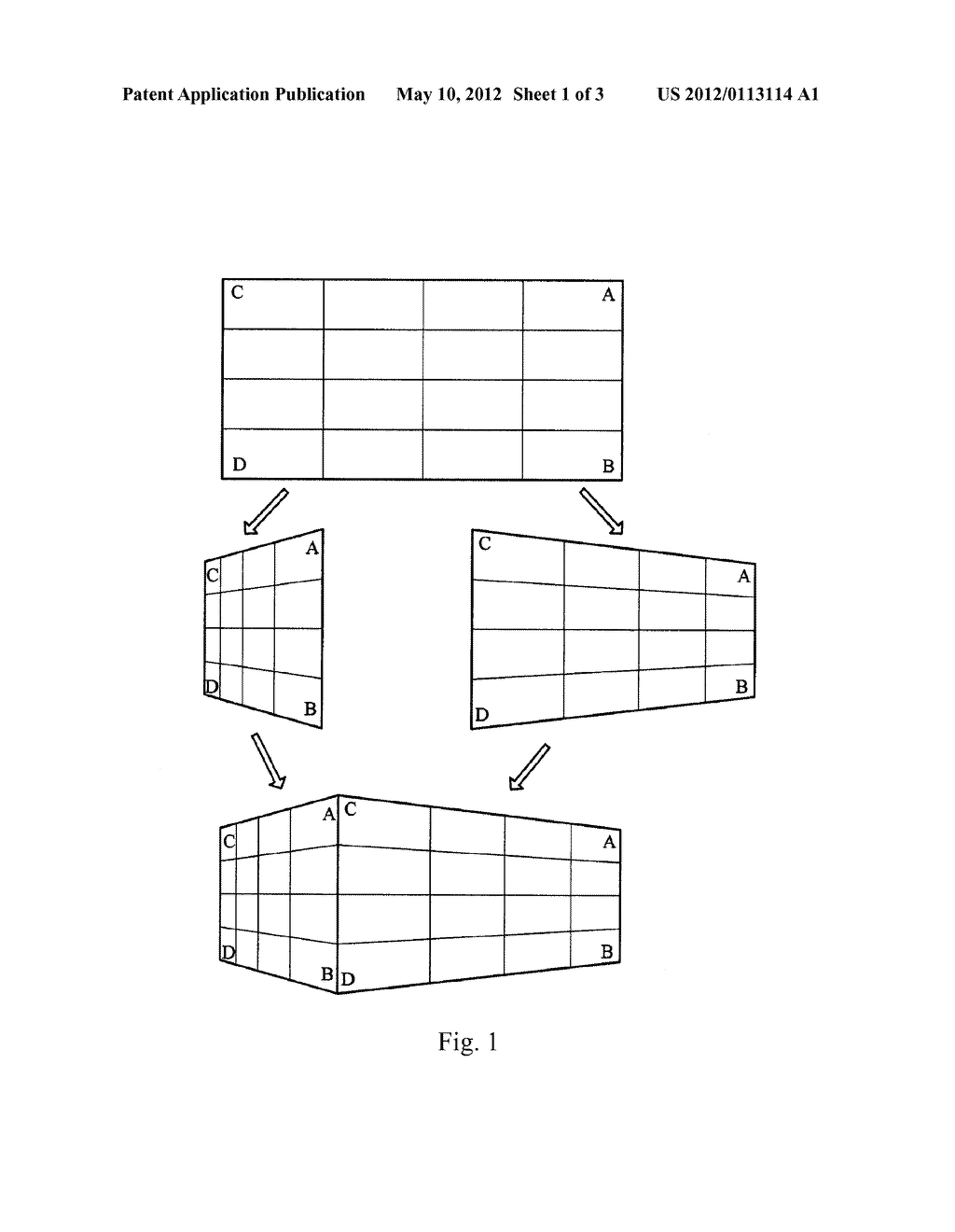 METHOD AND DEVICE FOR GENERATING PERSPECTIVE IMAGE - diagram, schematic, and image 02