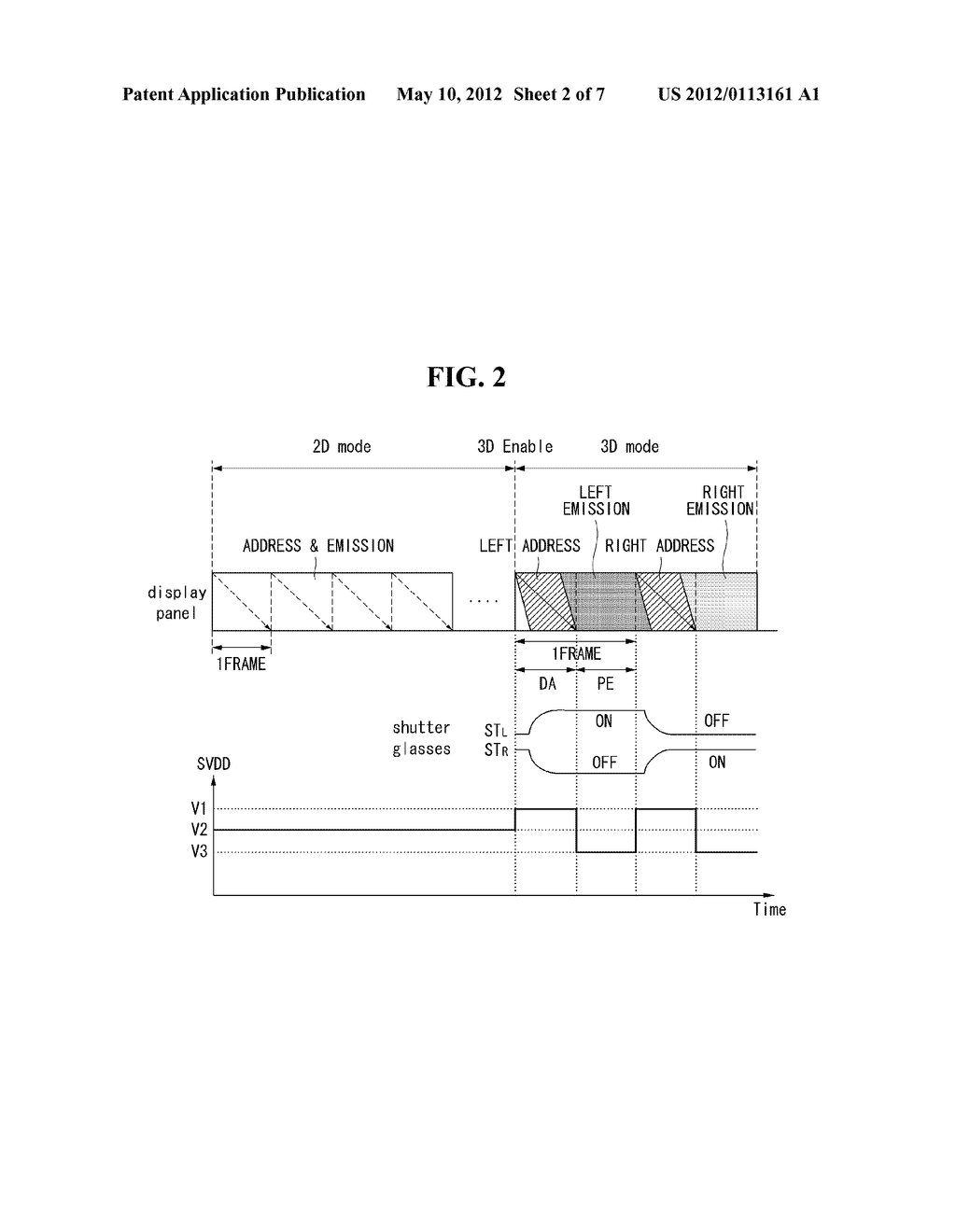 Stereoscopic Image Display and Power Control Method Thereof - diagram, schematic, and image 03