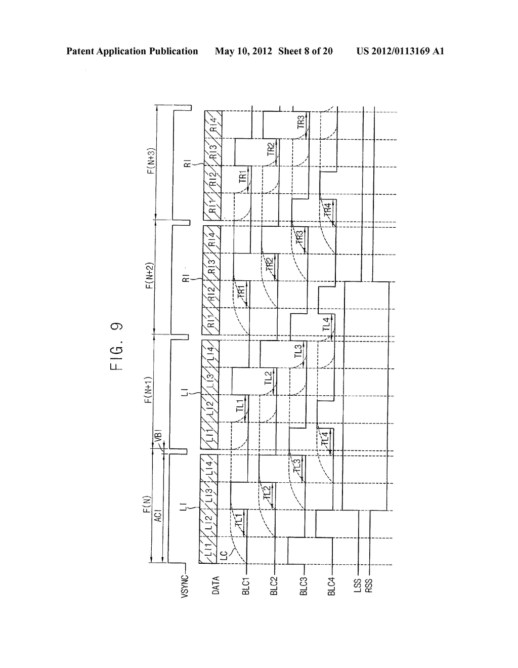 Method for Displaying Stereoscopic Image and Display Apparatus for     Performing the Same - diagram, schematic, and image 09