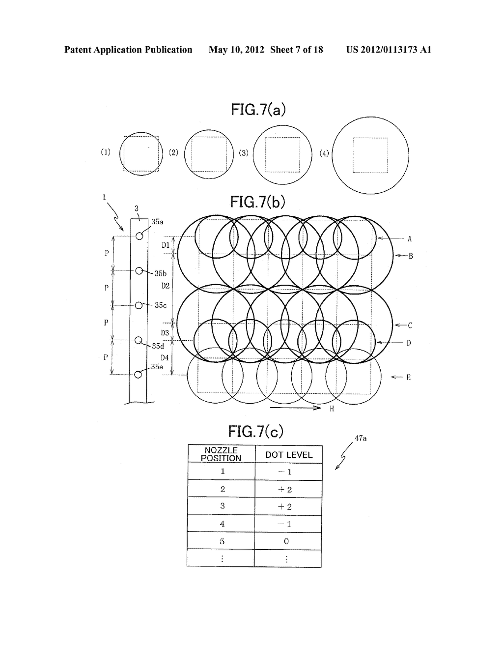 Inkjet Recording Device and Controller, Control Program and Control Method     for Inkjet Recording Device for Gap Reduction of Ink Droplets - diagram, schematic, and image 08