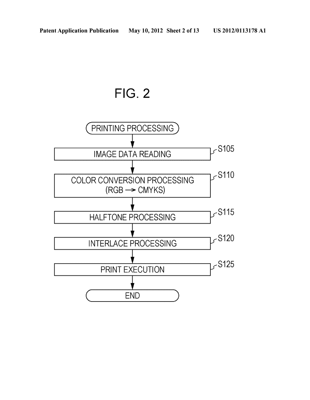 PRINTING APPARATUS, COLOR CONVERSION METHOD, PROGRAM, AND RECORDING MEDIUM - diagram, schematic, and image 03