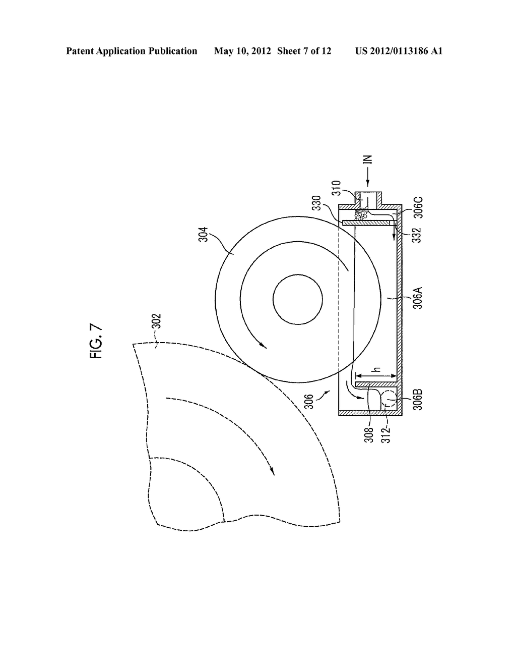 COATING DEVICE AND INK JET RECORDING APPARATUS - diagram, schematic, and image 08